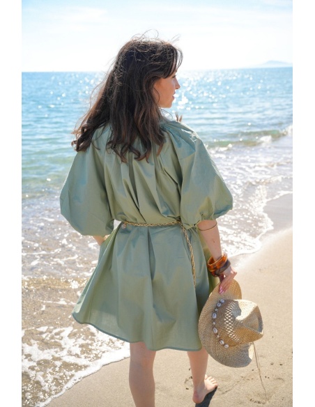 goa sea 75 VESTIDOS DE MUJER CAQUI