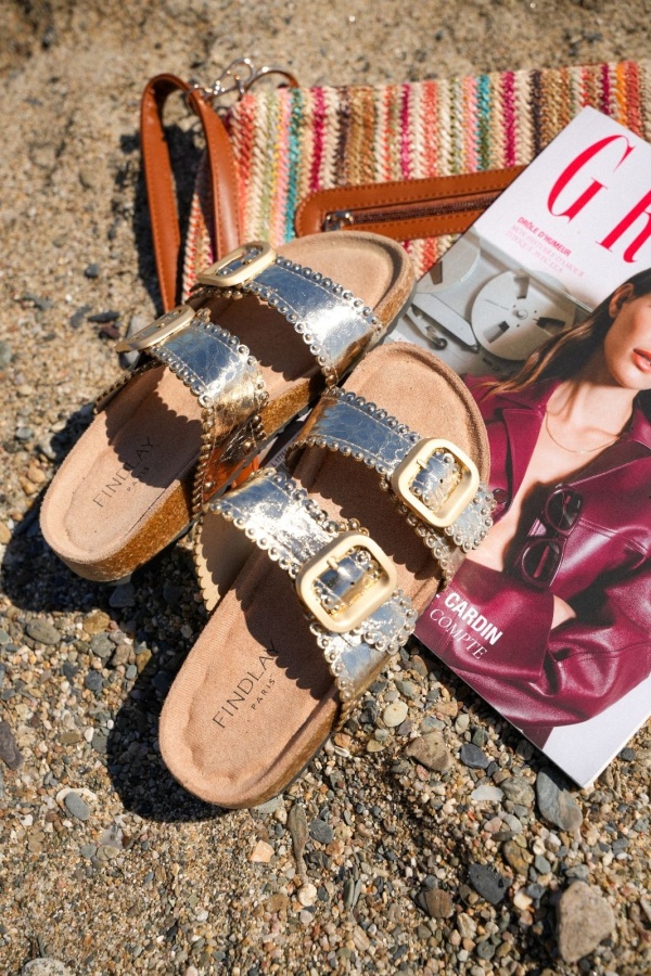 covana GOLD DAMEN-SANDALEN