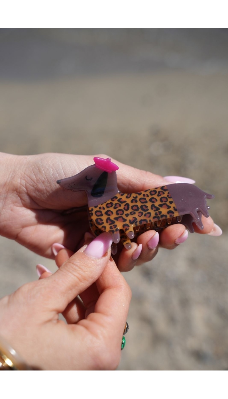 mila e storie ACCESSORIO PER PELI CANE LEOPAR