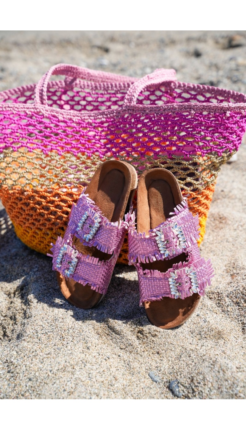 covana FUSHIA DAMEN-SANDALEN