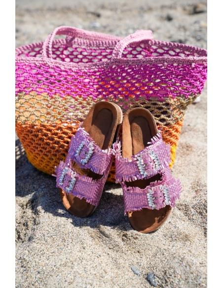 covana SANDALIAS MUJER FUSHIA