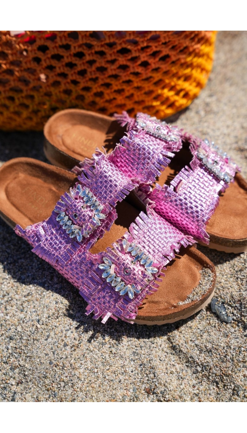 covana SANDALI DONNA FUCSIA