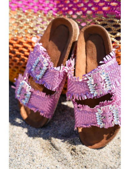 covana FUSHIA DAMEN-SANDALEN