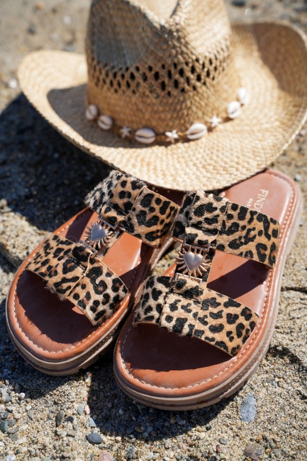 covana HEART LEOPAR DAMEN-SANDALEN 2