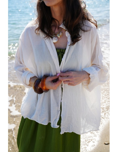 Blusa Banditas AGATA Crudo - Estilo Chic y Versátil