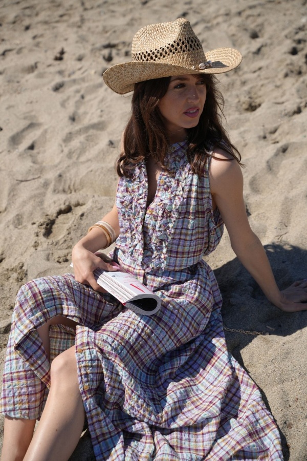 ROBES FEMME TURQUO VIOLET