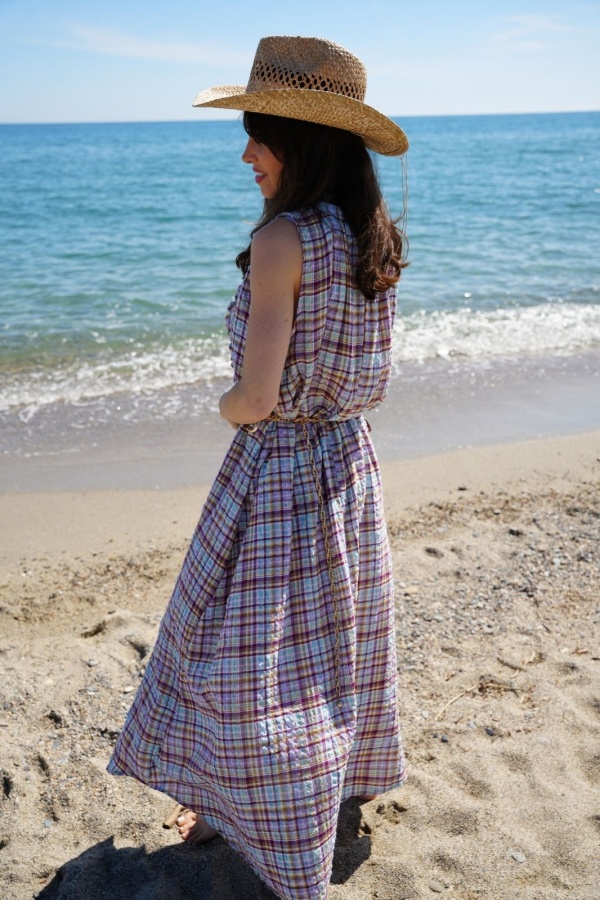 ROBES FEMME TURQUO VIOLET 2