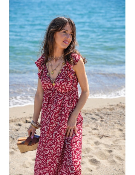 Robe Imprimé Rio Red VMJOSIE