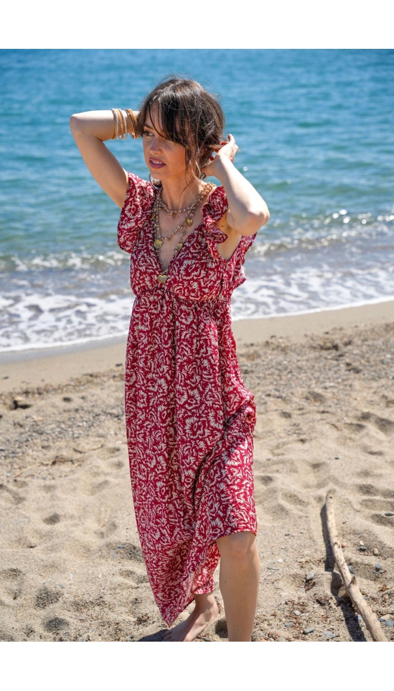 Robe Imprimé Rio Red VMJOSIE