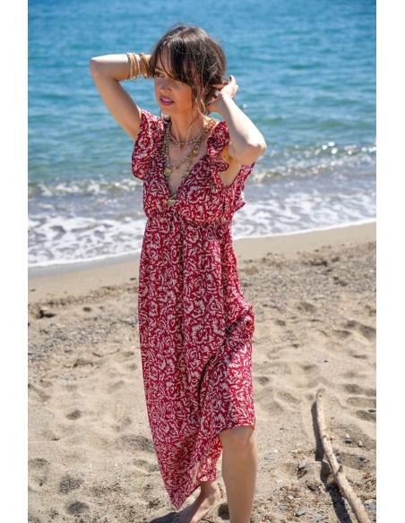 Robe Imprimé Rio Red VMJOSIE