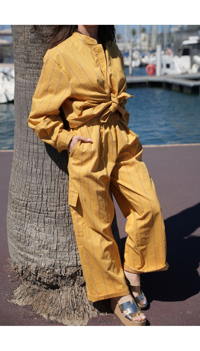 PANTALON FEMME  MOUTAR