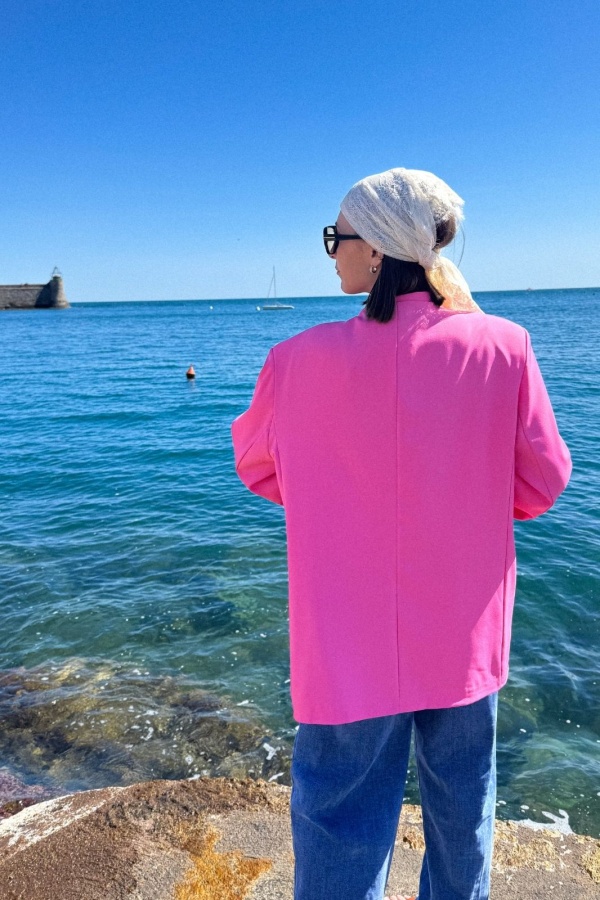 lumine paris CHAQUETAS MUJER FUSHIA 2