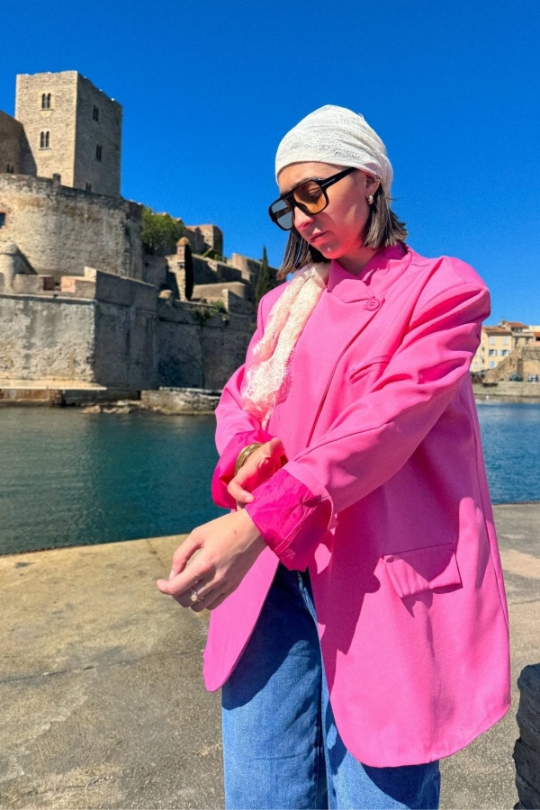 Lumine Paris FUSHIA DAMENJACKEN