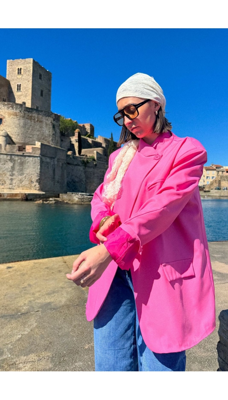 lumine paris GIACCHE DA DONNA FUCSIA