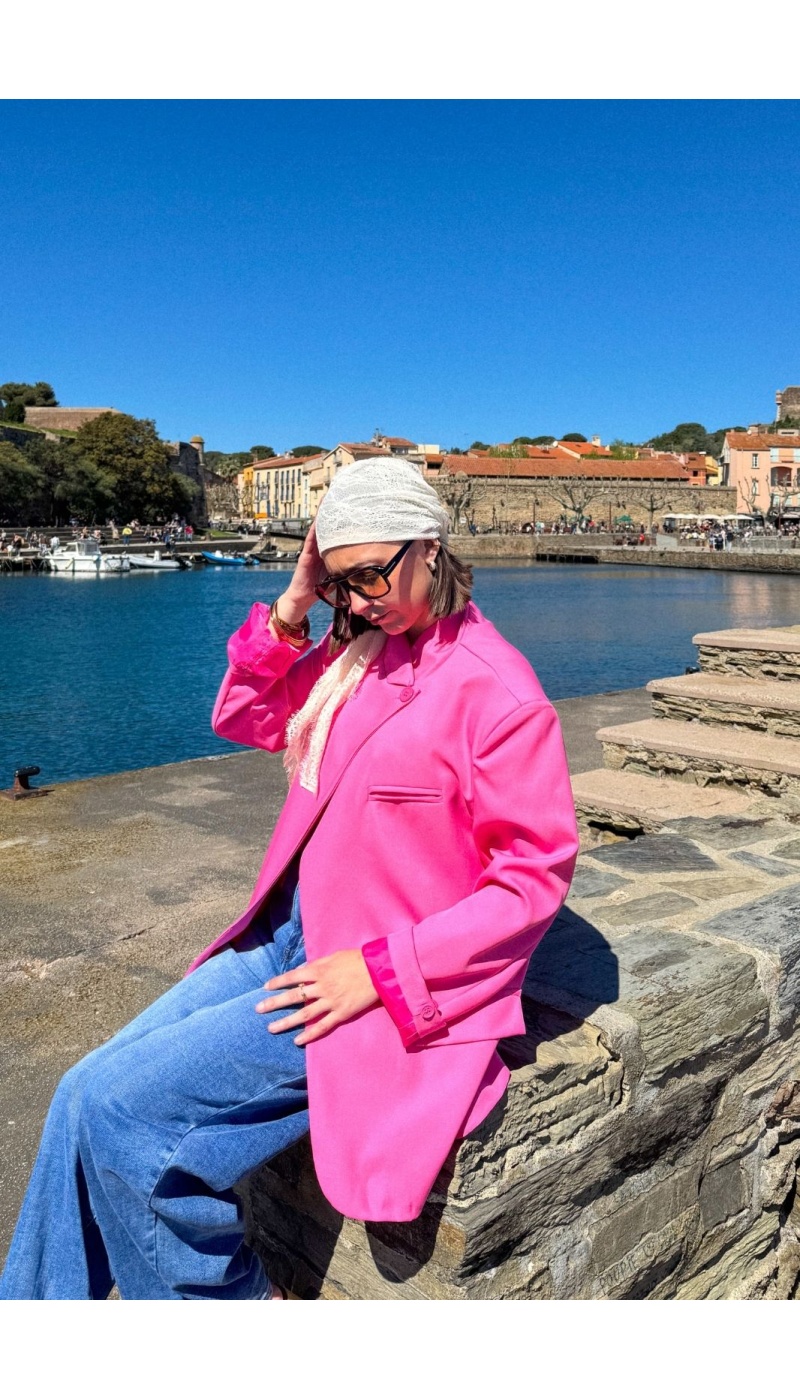 Lumine Paris FUSHIA DAMENJACKEN