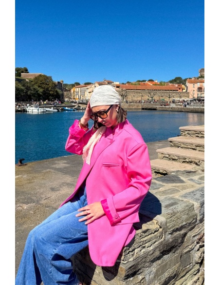 lumine paris CHAQUETAS MUJER FUSHIA