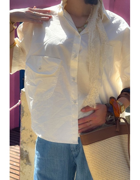 johanna toutoun ECRU BLUSE