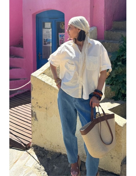 johanna toutoun ECRU BLUSE