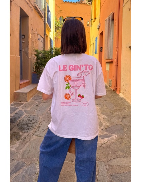 PEZZI BIANCO BRILLANTE T-SHIRT MC