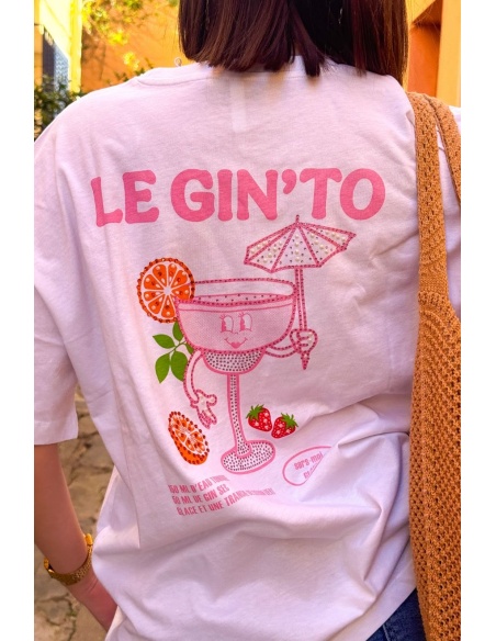 T-shirt GIN TO PCGRINK élégant pour le confort à la maison