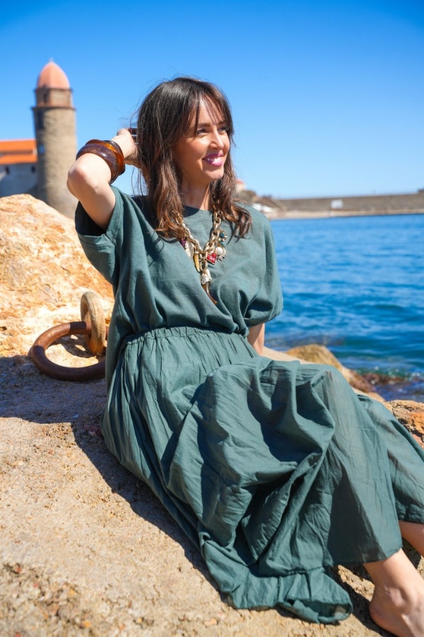 CAMISETA MC MUJER YELLOZ ROSA W VERTFO 2