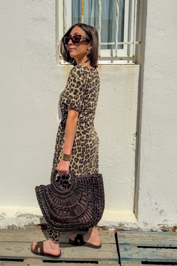 Robe Rouille DIMI - Élégance Nouveautés à Découvrir! 2