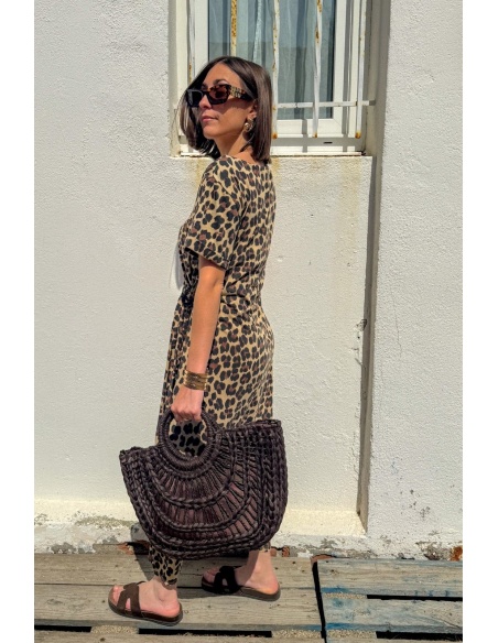 ABITI DA DONNA CON STAMPA SARL PINKA HABIT ET ME LEOPAR