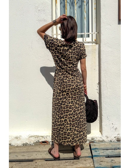 Robe Rouille DIMI - Élégance Nouveautés à Découvrir!