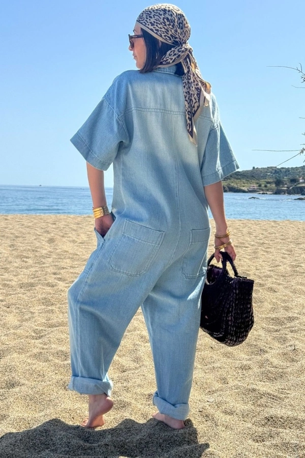 Combinaison Denim Banditas GAGE : Combinaison élégante pour femme 2