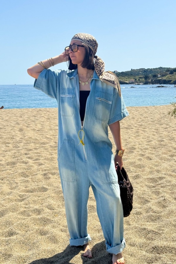 Combinaison Denim Banditas GAGE : Combinaison élégante pour femme