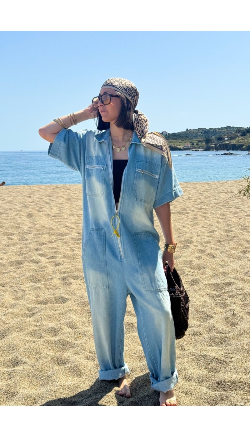 Combinaison Denim Banditas GAGE : Combinaison élégante pour femme