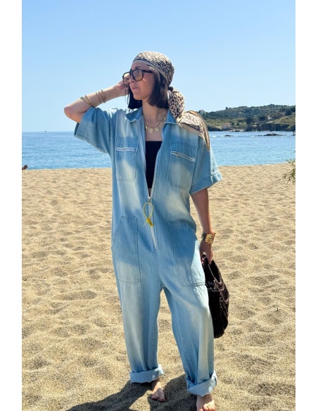 Combinaison Denim Banditas GAGE : Combinaison élégante pour femme