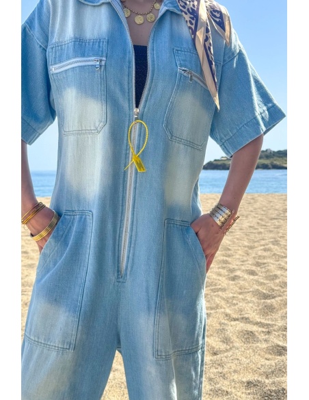 Combinaison Denim Banditas GAGE : Combinaison élégante pour femme