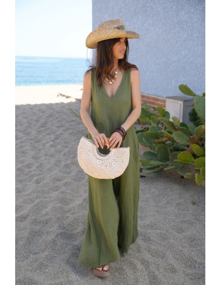 SAC FEMME MACRAM ECRU