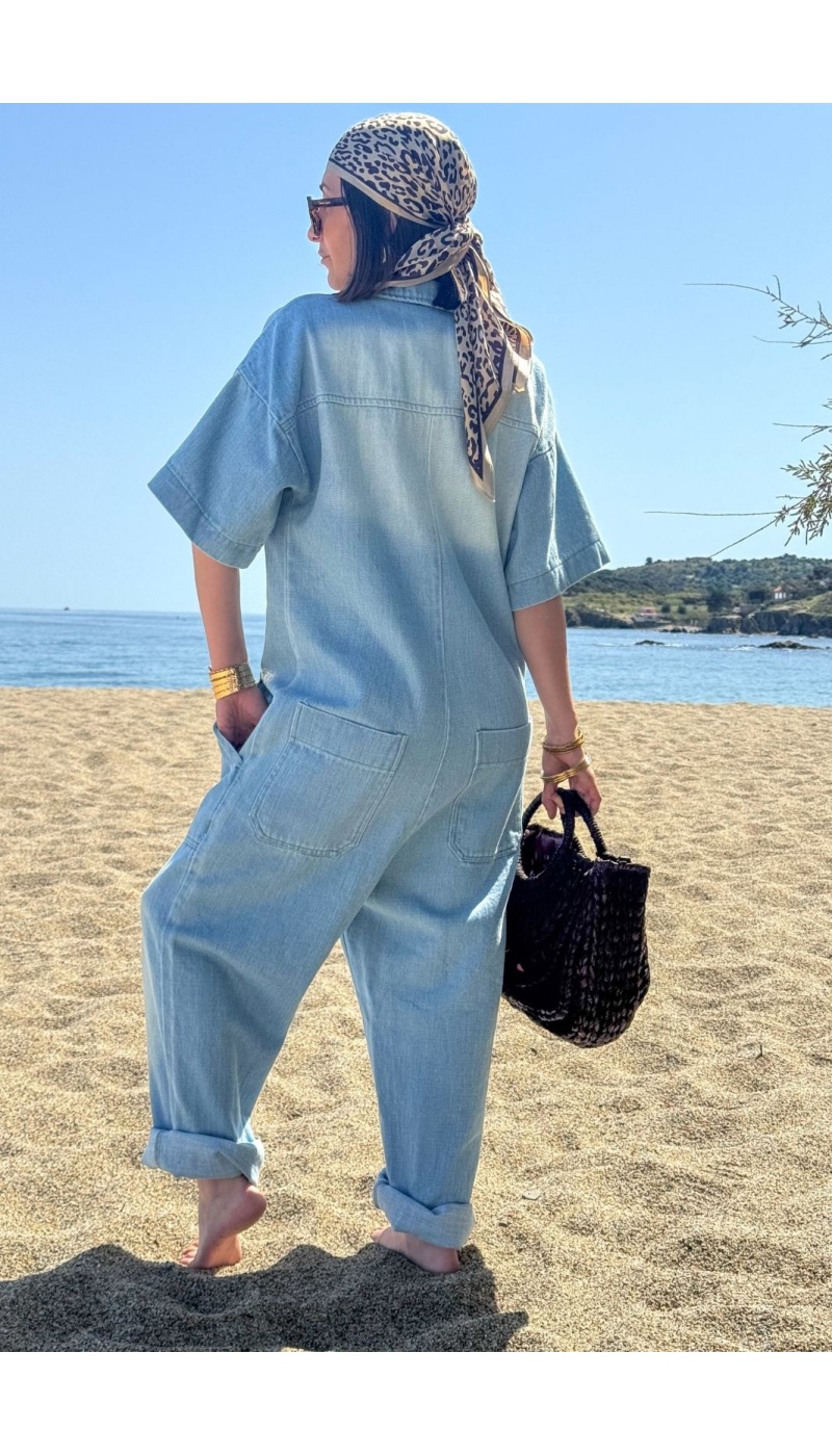 Foulard Léopard Beige JAVANA - Élégance et Style Chic