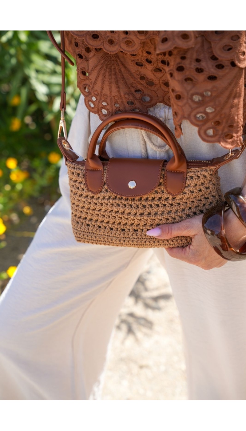 SAC FEMME TRESSE CAMEL