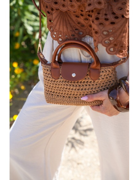SAC FEMME TRESSE CAMEL