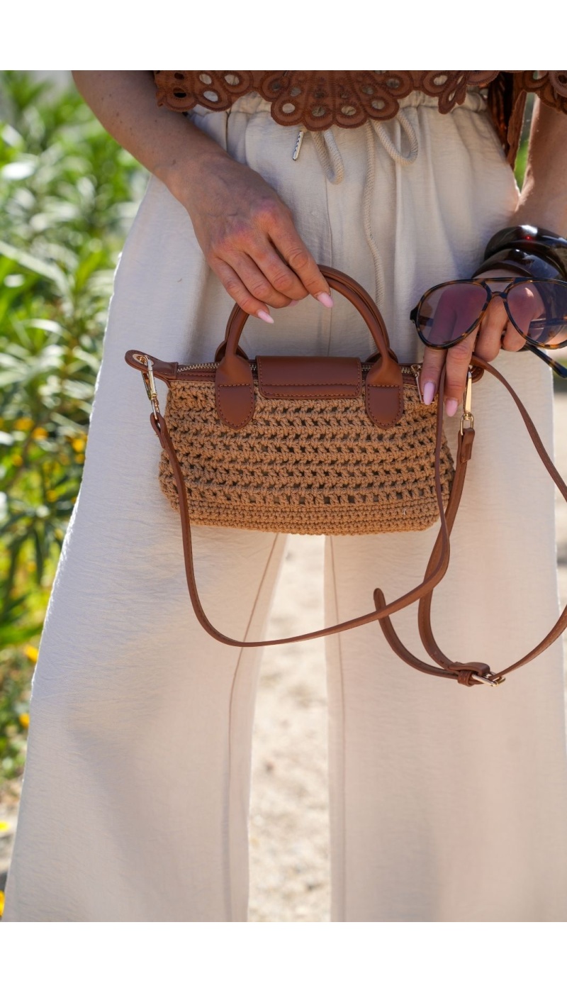 SAC FEMME TRESSE CAMEL