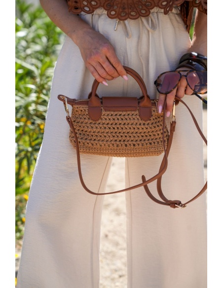 SAC FEMME TRESSE CAMEL