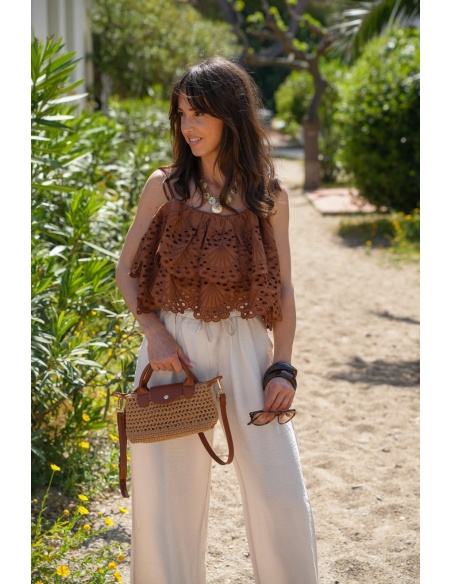 SAC FEMME TRESSE CAMEL