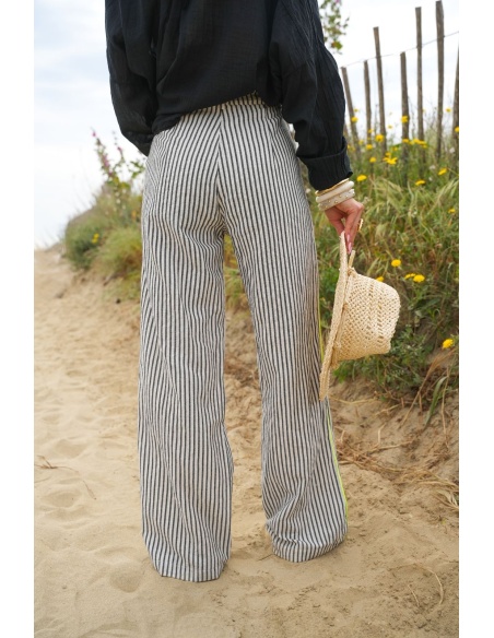 Pantalon Rayé Banditas FARO