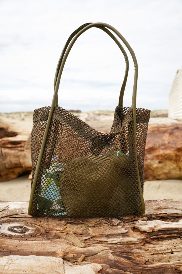 SAC FEMME FILET KAKI