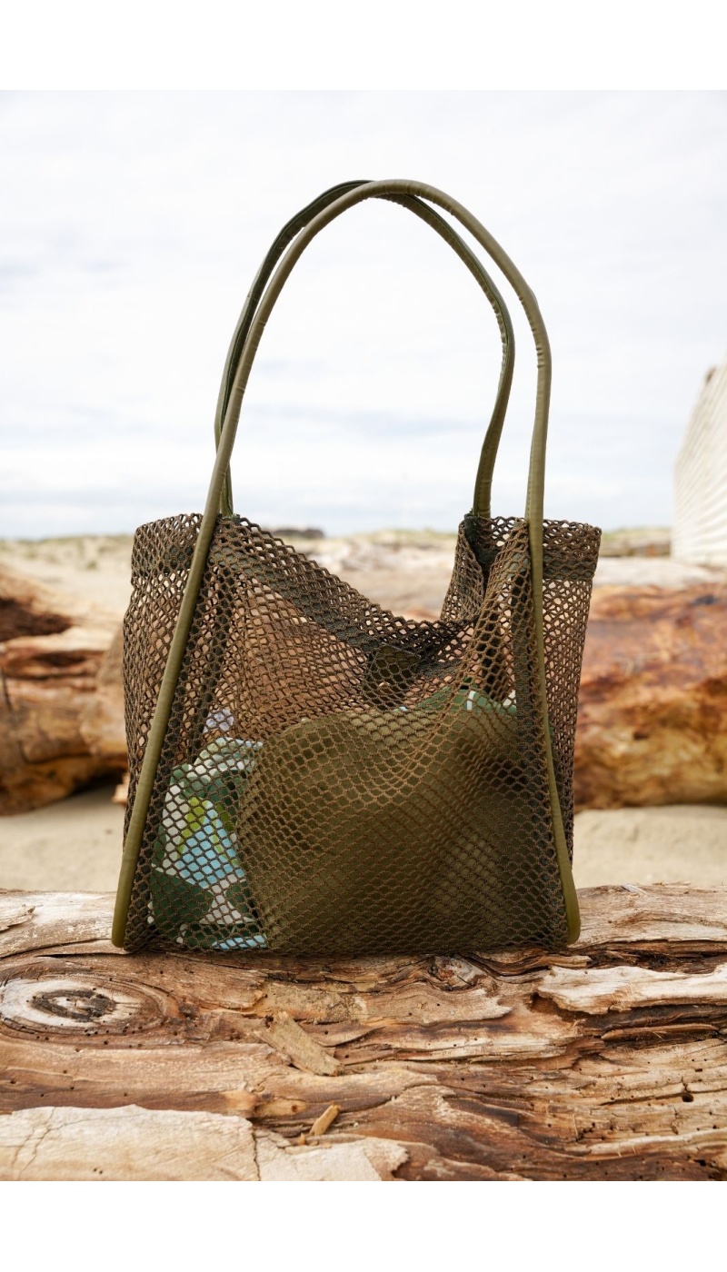 SAC FEMME FILET KAKI