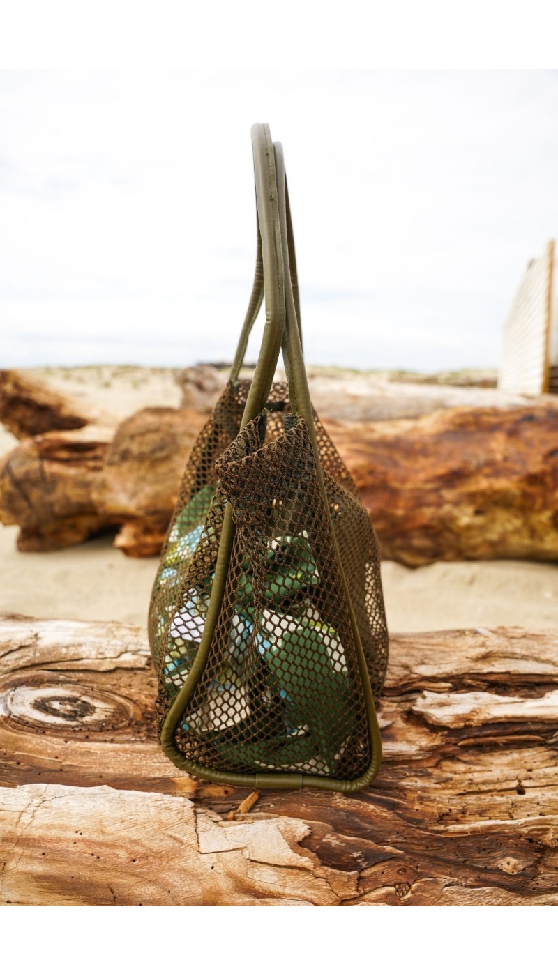 SAC FEMME FILET KAKI