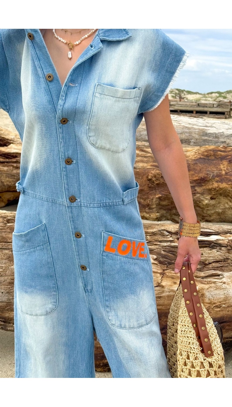 Banditas ROSALAND Denim Jumpsuit