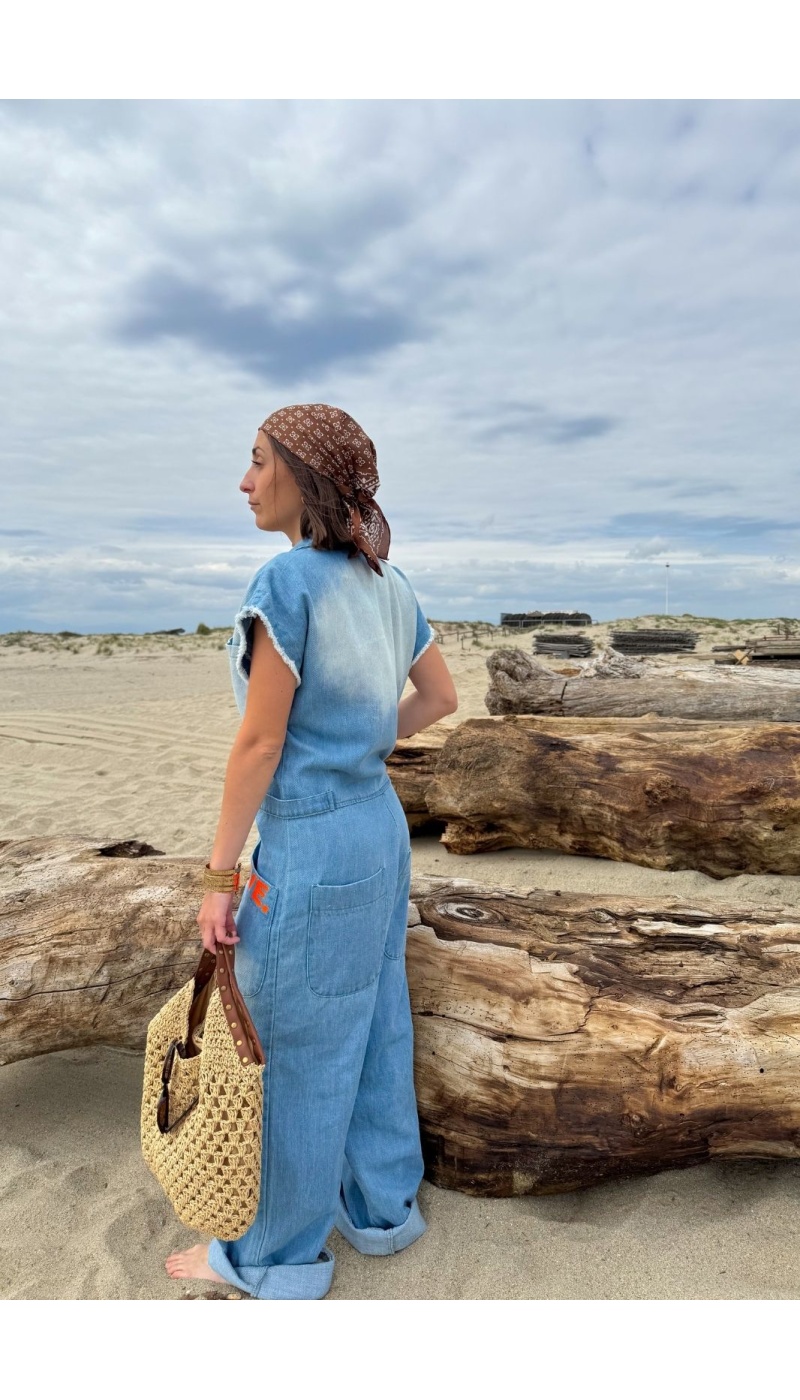 Tuta in denim Banditas ROSALAND