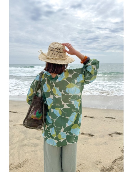 BLOUSE FLEUR FOREST