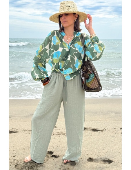 PANTALONS VILLE FEMME  KAKI