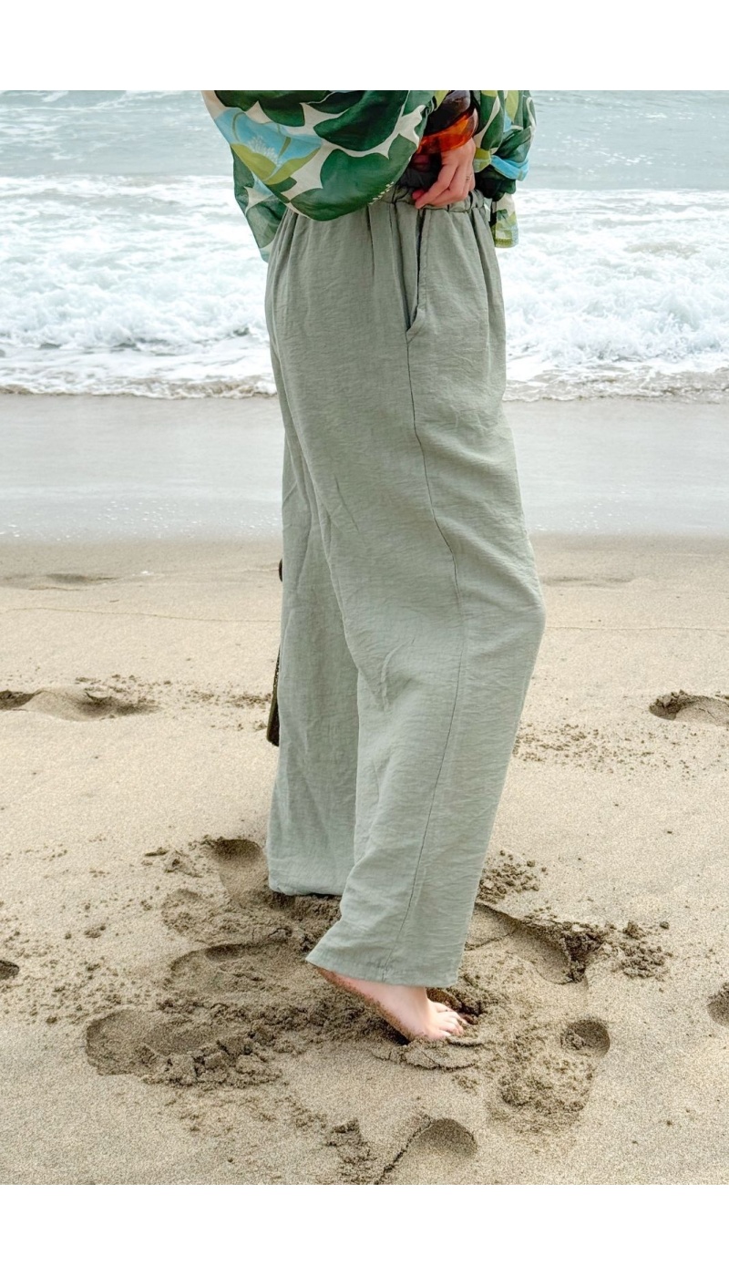 PANTALONS VILLE FEMME  KAKI