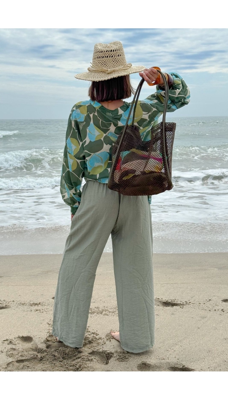 PANTALONS VILLE FEMME  KAKI